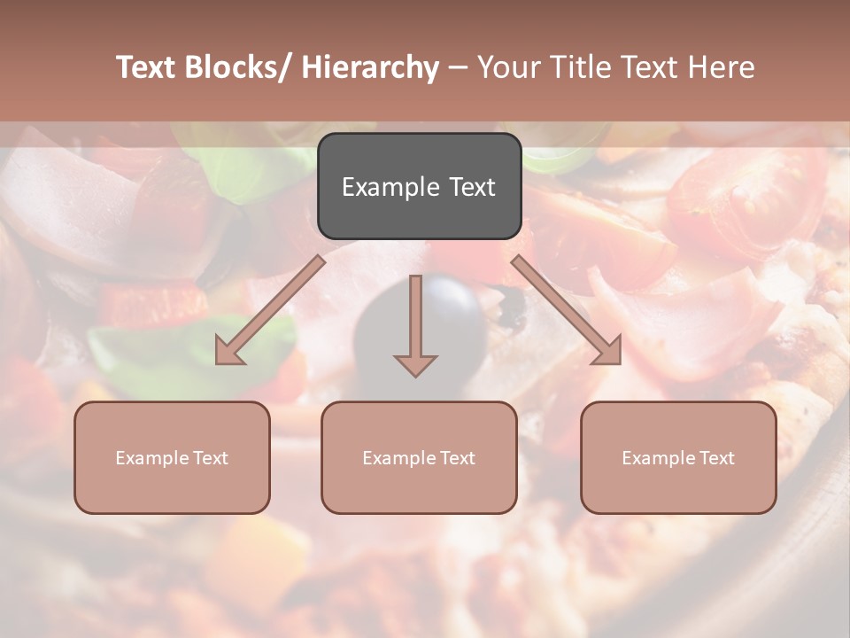 Cherry Tomatoes Herbs Rustic PowerPoint Template