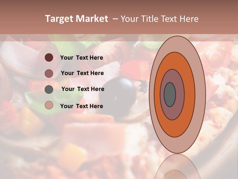 Cherry Tomatoes Herbs Rustic PowerPoint Template