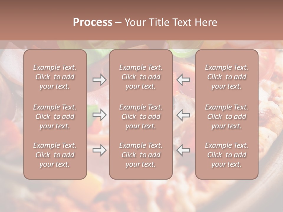 Cherry Tomatoes Herbs Rustic PowerPoint Template
