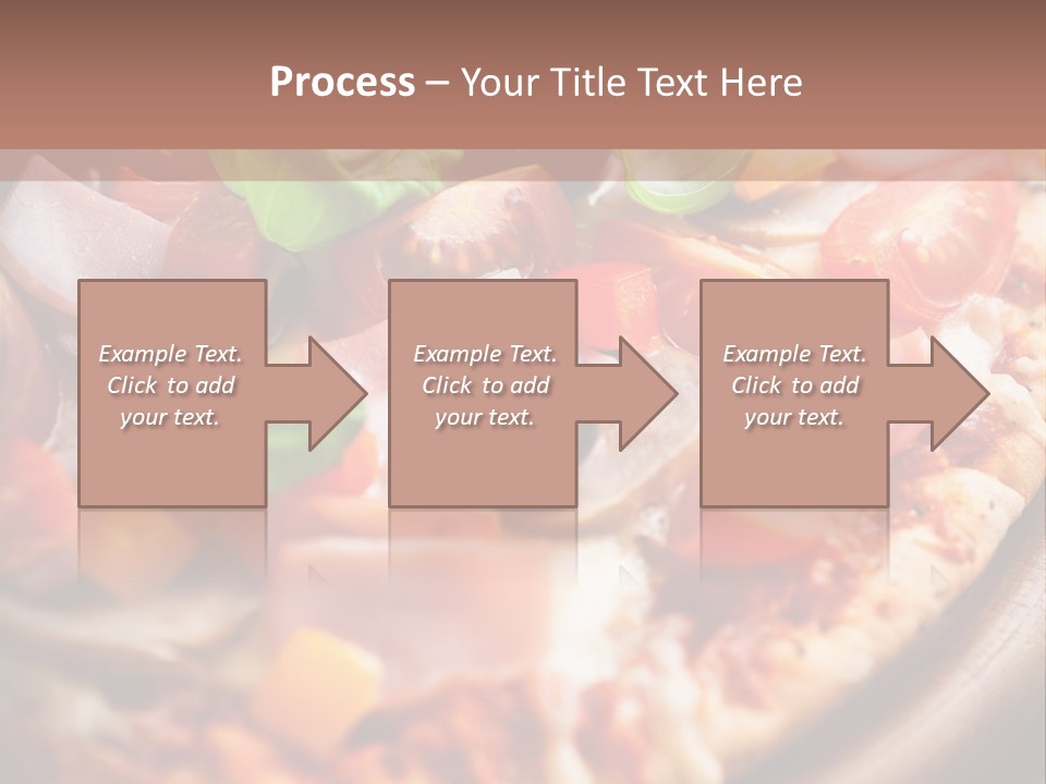 Cherry Tomatoes Herbs Rustic PowerPoint Template