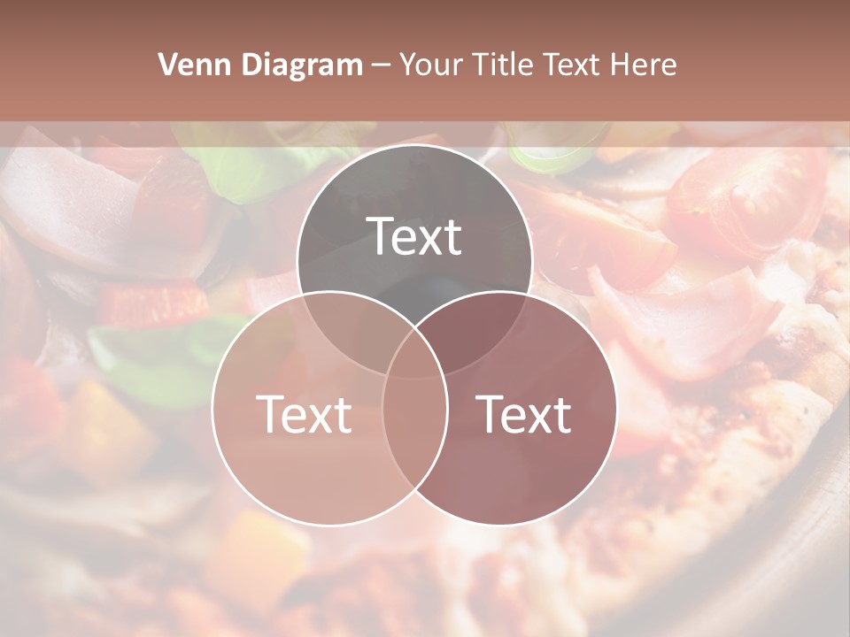 Cherry Tomatoes Herbs Rustic PowerPoint Template