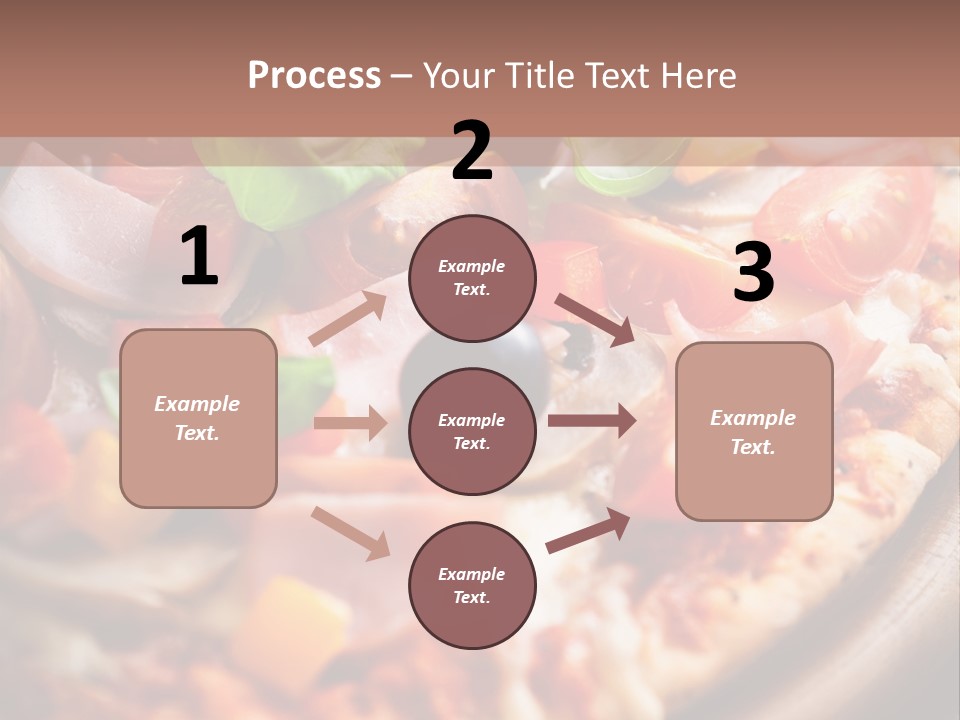 Cherry Tomatoes Herbs Rustic PowerPoint Template