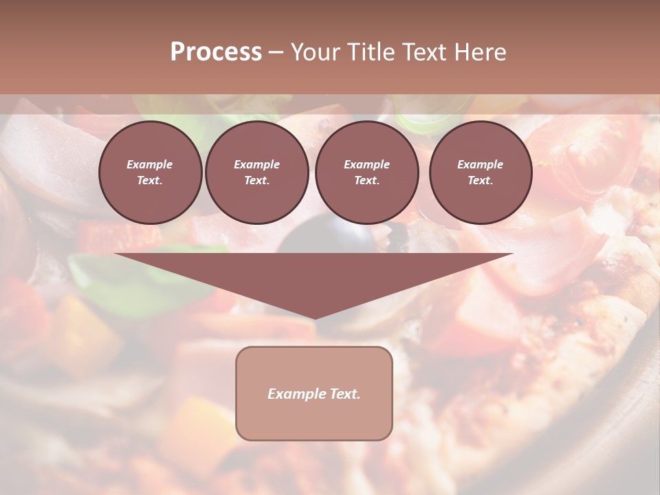 Cherry Tomatoes Herbs Rustic PowerPoint Template