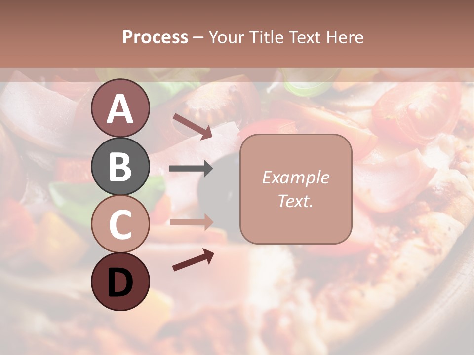 Cherry Tomatoes Herbs Rustic PowerPoint Template