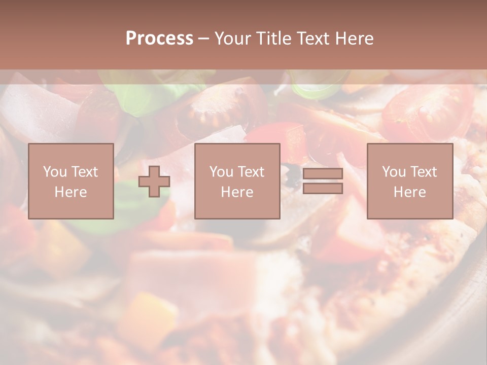 Cherry Tomatoes Herbs Rustic PowerPoint Template