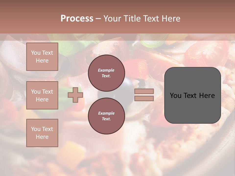 Cherry Tomatoes Herbs Rustic PowerPoint Template