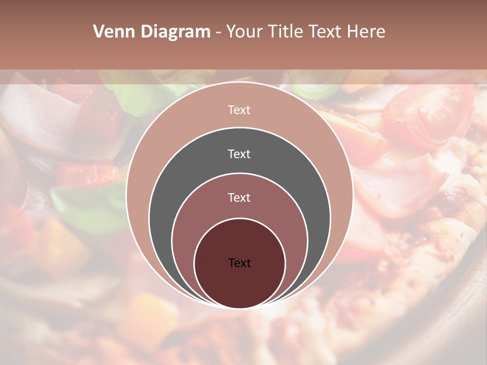 Cherry Tomatoes Herbs Rustic PowerPoint Template
