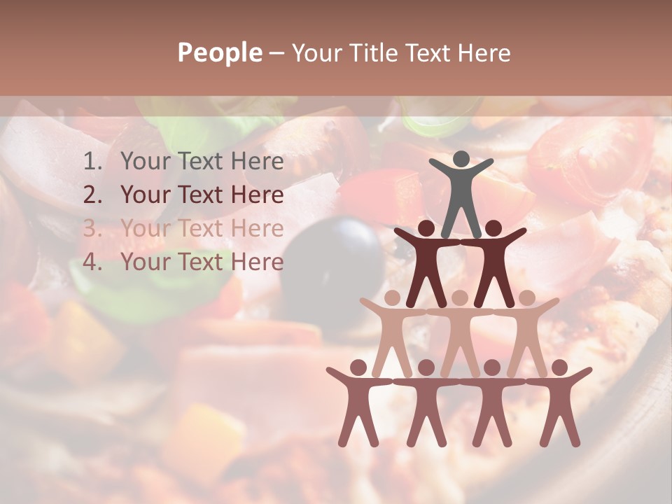 Cherry Tomatoes Herbs Rustic PowerPoint Template