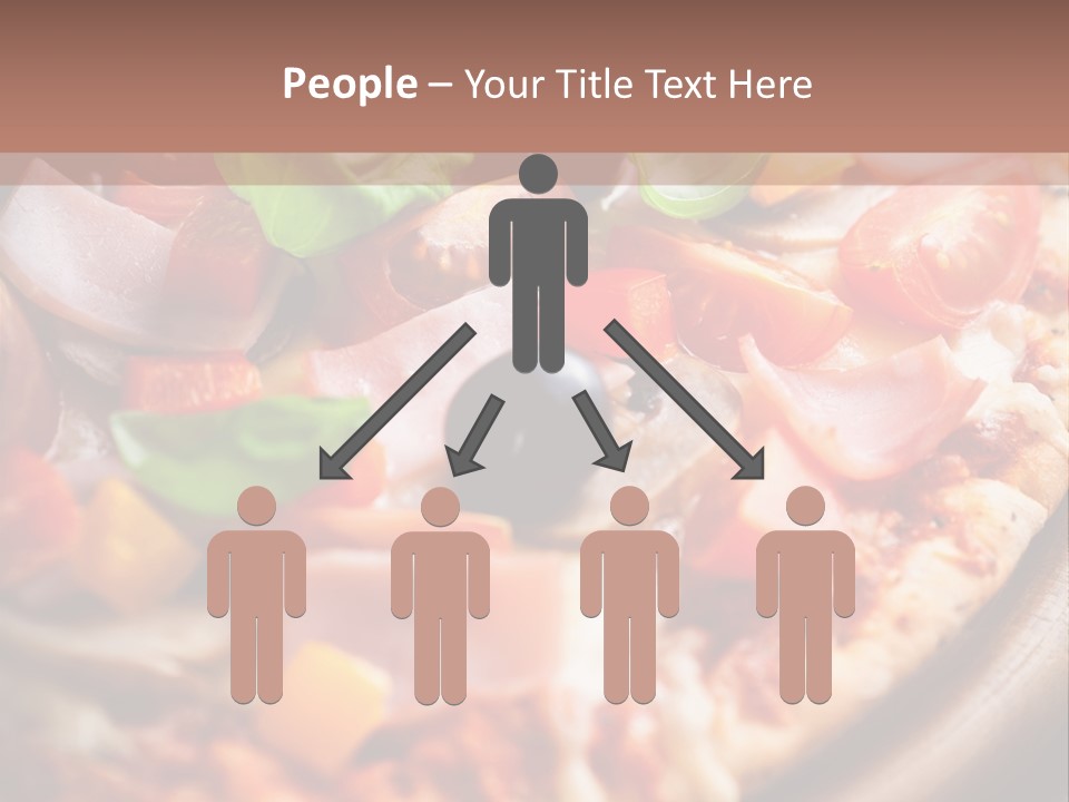 Cherry Tomatoes Herbs Rustic PowerPoint Template