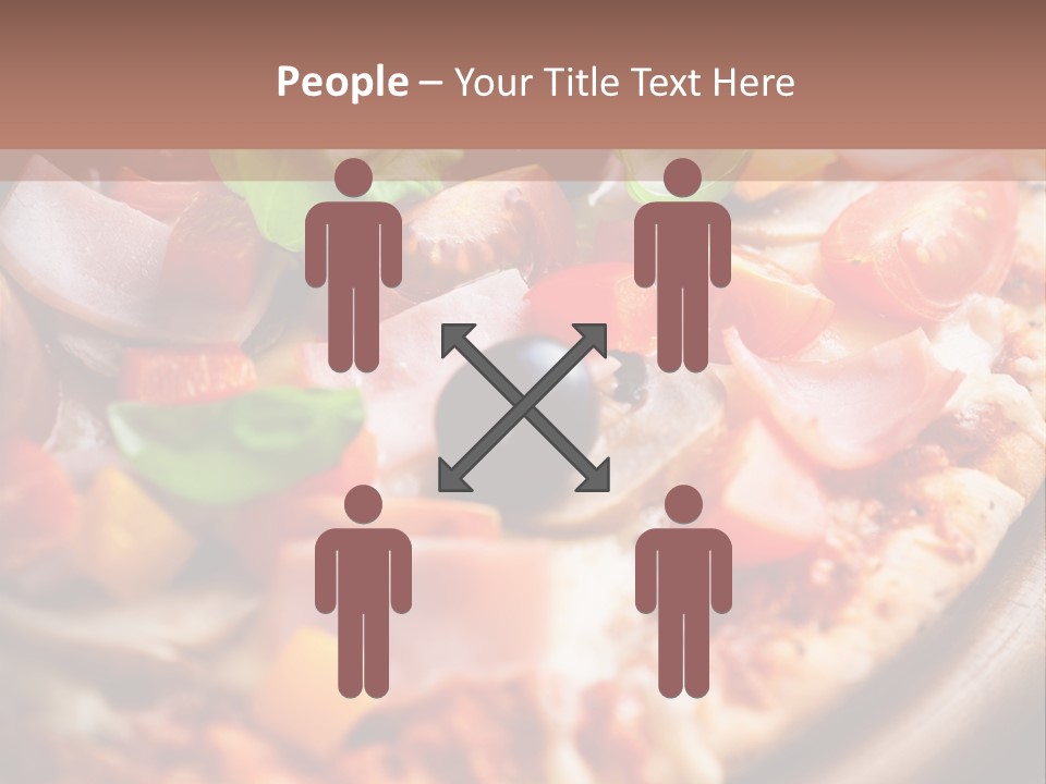 Cherry Tomatoes Herbs Rustic PowerPoint Template