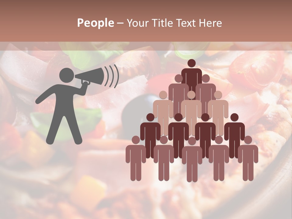 Cherry Tomatoes Herbs Rustic PowerPoint Template