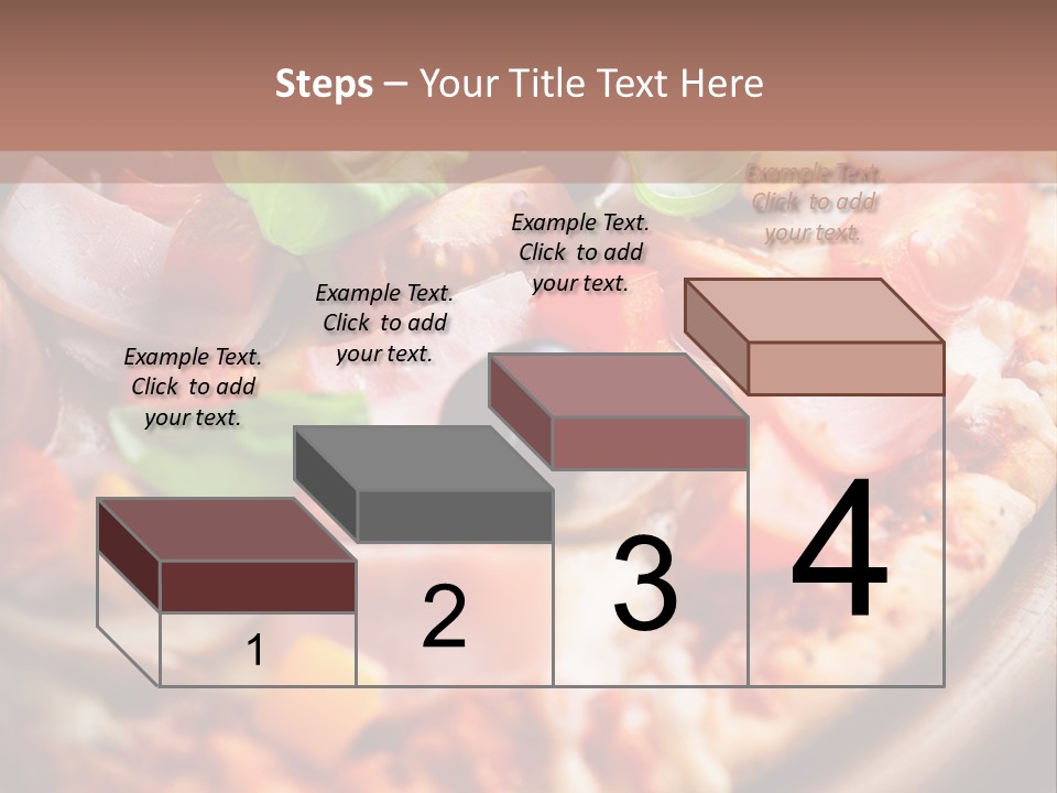 Cherry Tomatoes Herbs Rustic PowerPoint Template