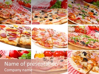 Tasty Food Set PowerPoint Template