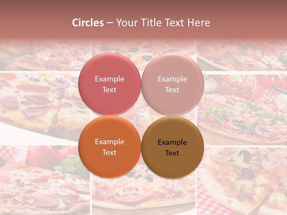 Tasty Food Set PowerPoint Template