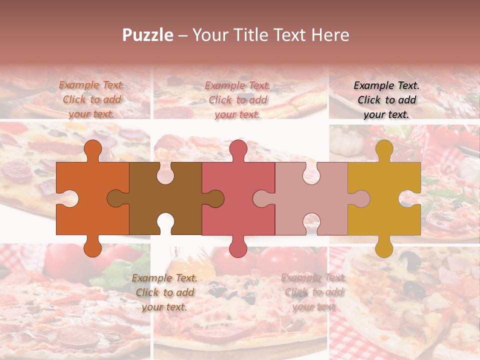 Tasty Food Set PowerPoint Template