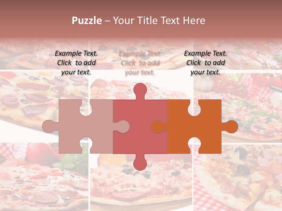 Tasty Food Set PowerPoint Template