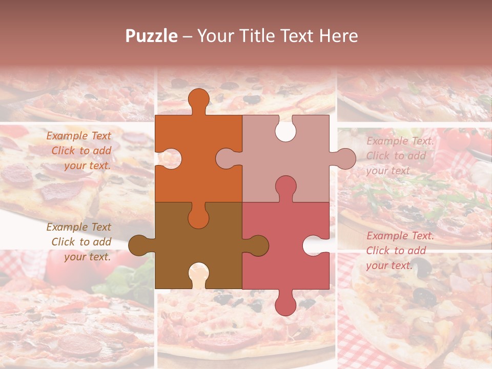 Tasty Food Set PowerPoint Template