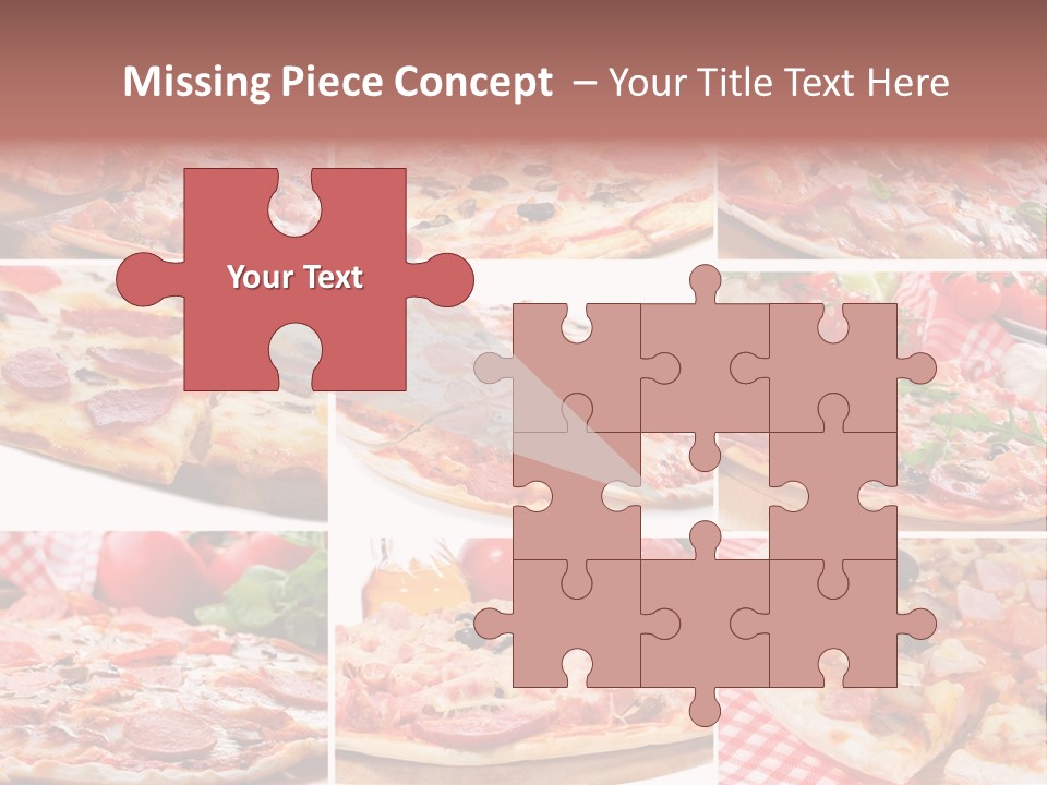 Tasty Food Set PowerPoint Template