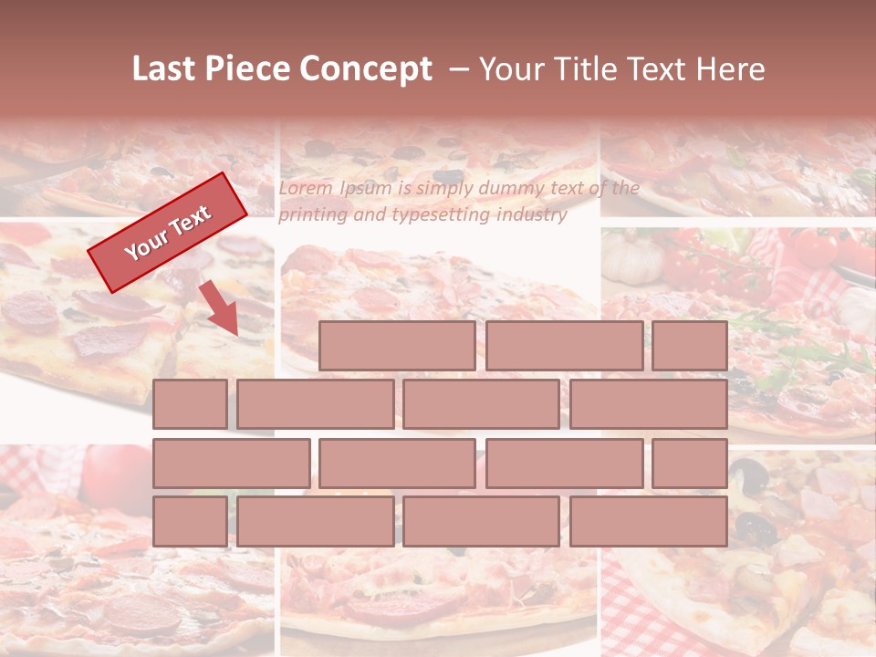 Tasty Food Set PowerPoint Template