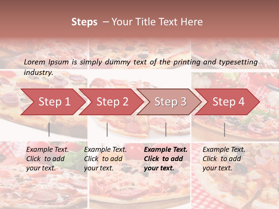 Tasty Food Set PowerPoint Template