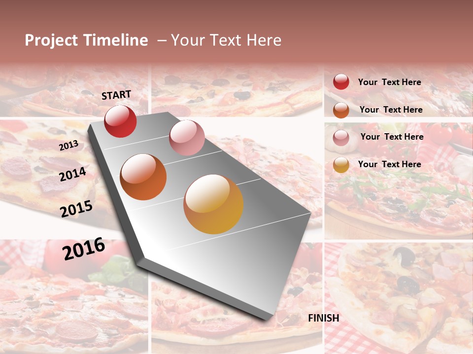 Tasty Food Set PowerPoint Template