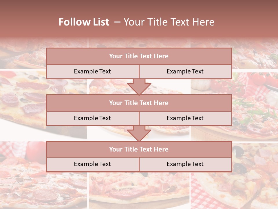 Tasty Food Set PowerPoint Template