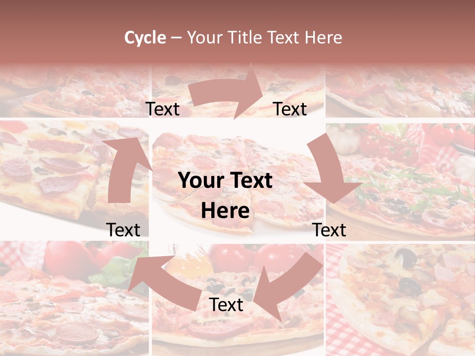 Tasty Food Set PowerPoint Template