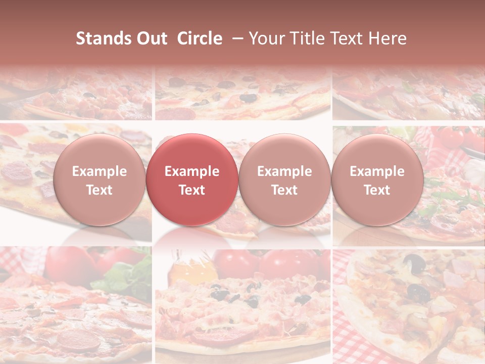 Tasty Food Set PowerPoint Template
