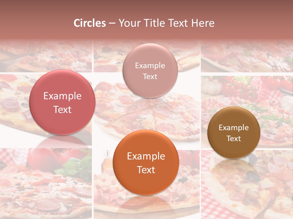 Tasty Food Set PowerPoint Template