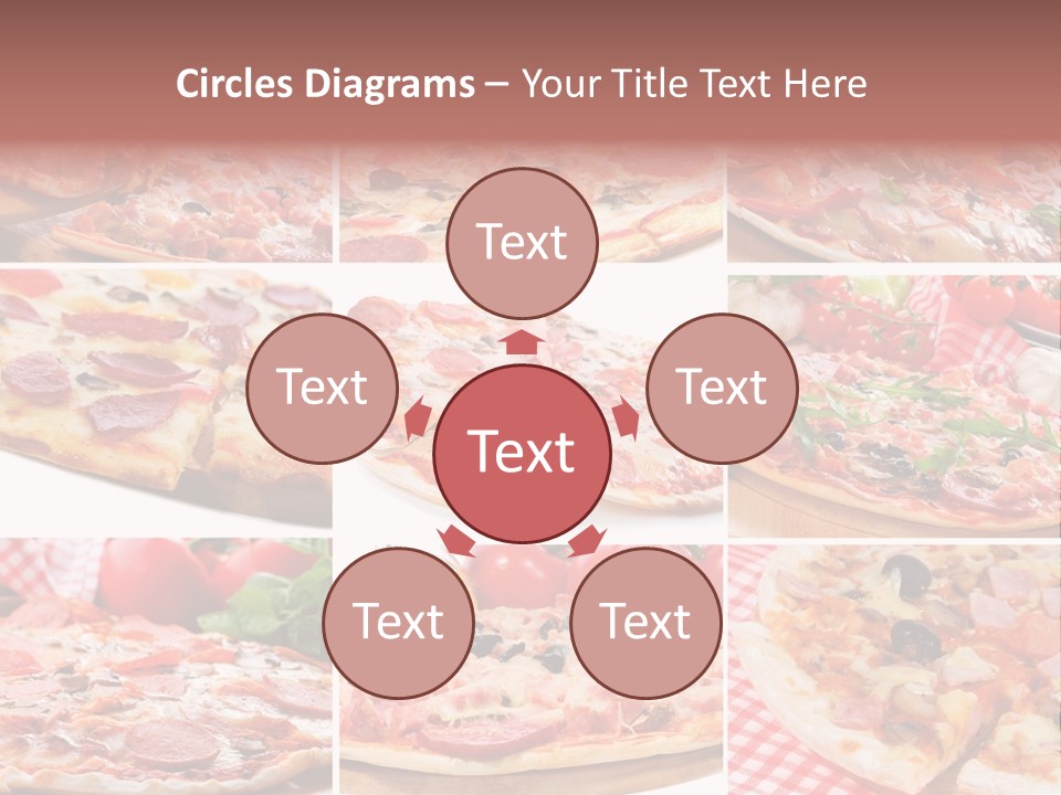 Tasty Food Set PowerPoint Template