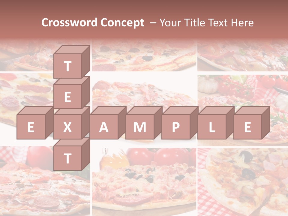 Tasty Food Set PowerPoint Template