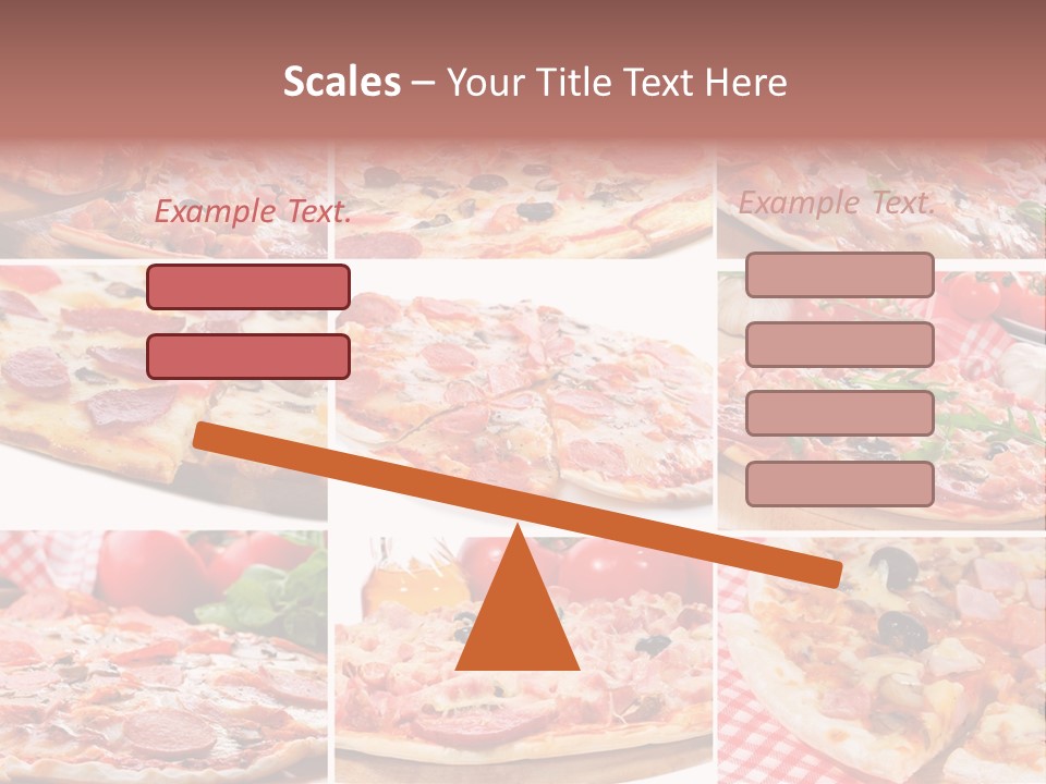 Tasty Food Set PowerPoint Template