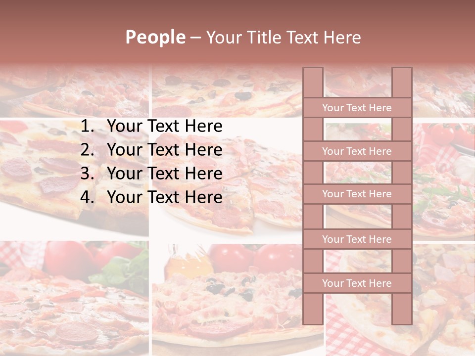 Tasty Food Set PowerPoint Template