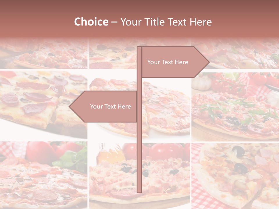 Tasty Food Set PowerPoint Template