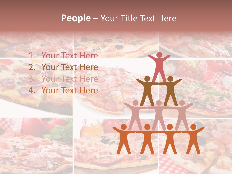 Tasty Food Set PowerPoint Template