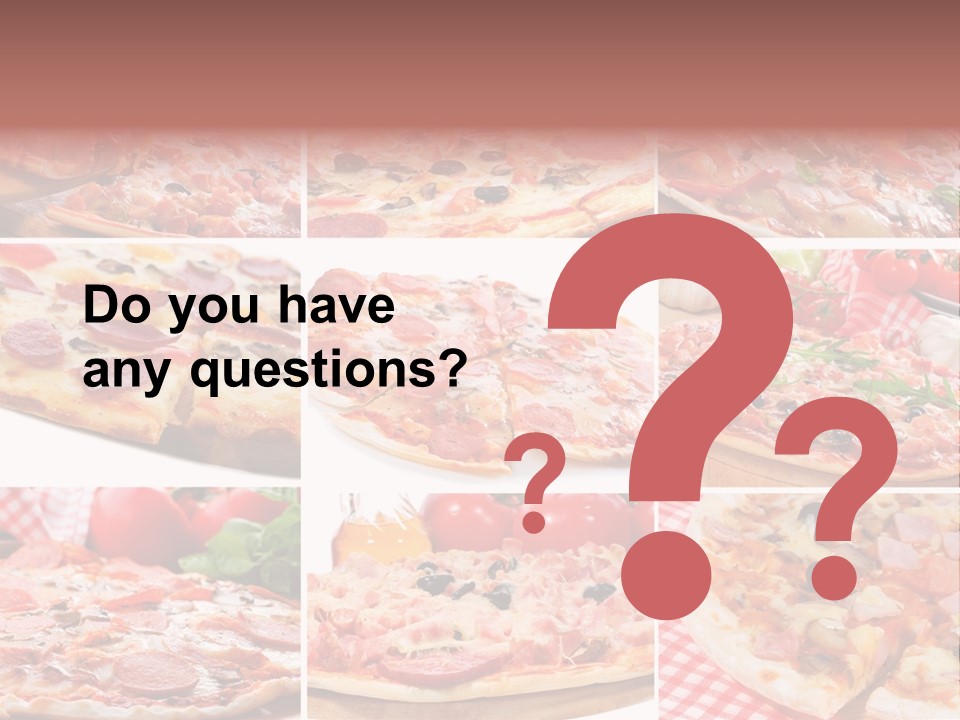 Tasty Food Set PowerPoint Template