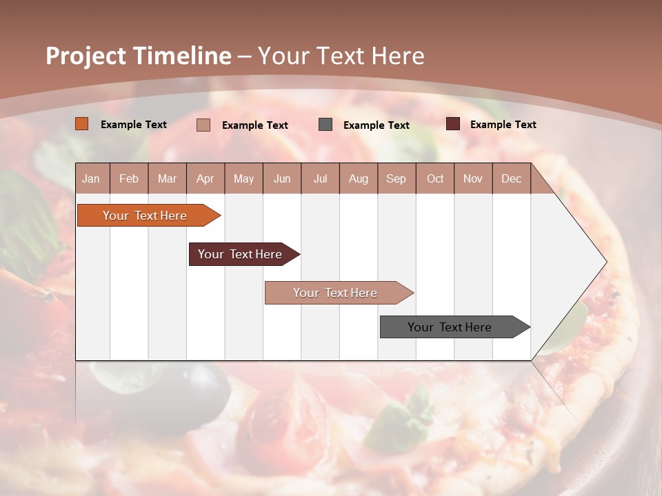 Italian Cuisine Baked Salami PowerPoint Template
