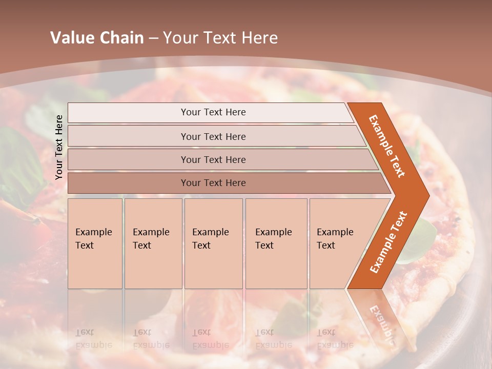 Italian Cuisine Baked Salami PowerPoint Template