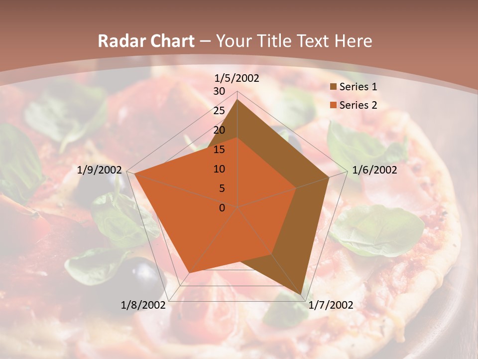 Italian Cuisine Baked Salami PowerPoint Template