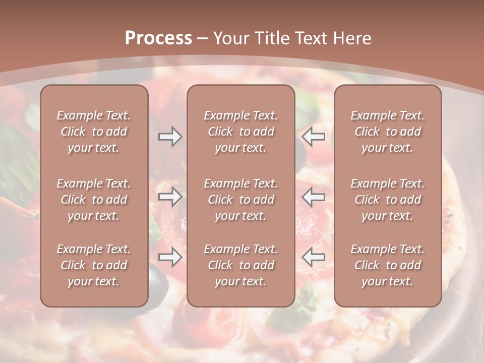 Italian Cuisine Baked Salami PowerPoint Template