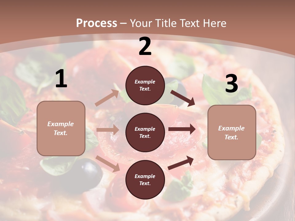 Italian Cuisine Baked Salami PowerPoint Template