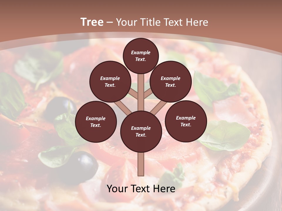 Italian Cuisine Baked Salami PowerPoint Template