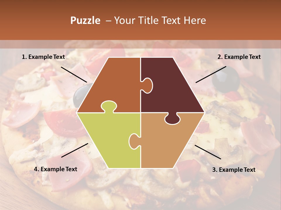 Tomatoes Close Up Chopping Board PowerPoint Template