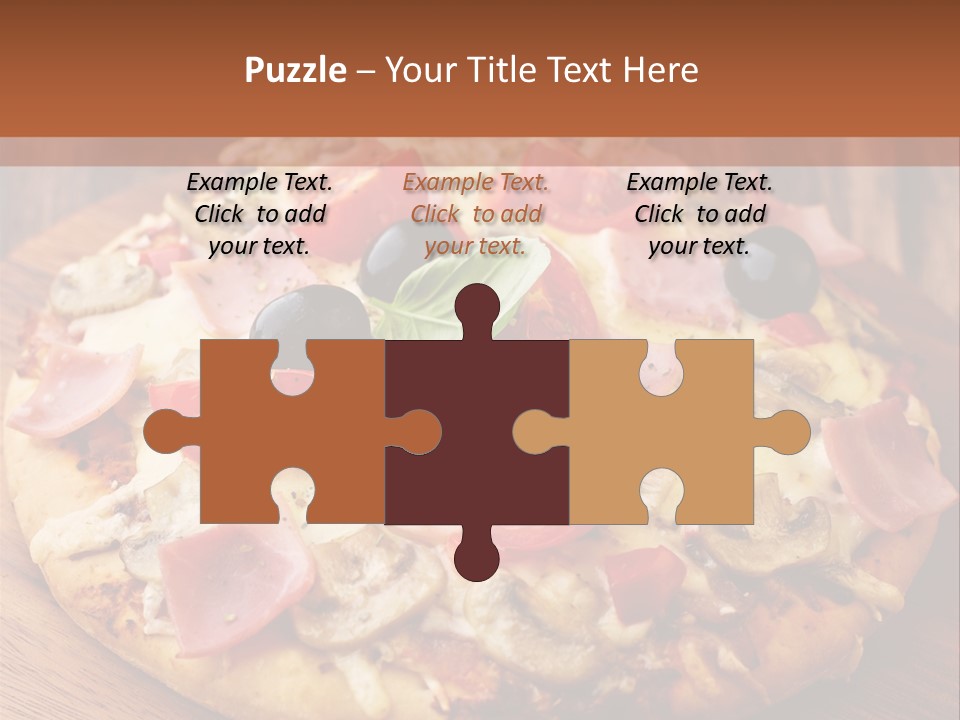 Tomatoes Close Up Chopping Board PowerPoint Template