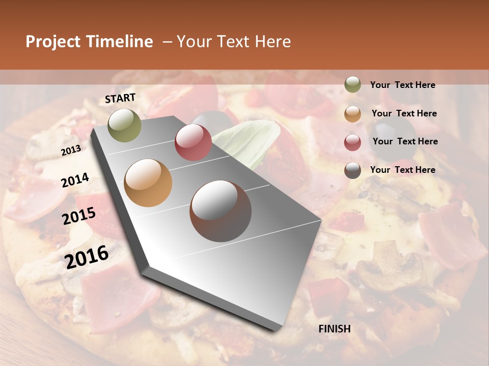 Tomatoes Close Up Chopping Board PowerPoint Template