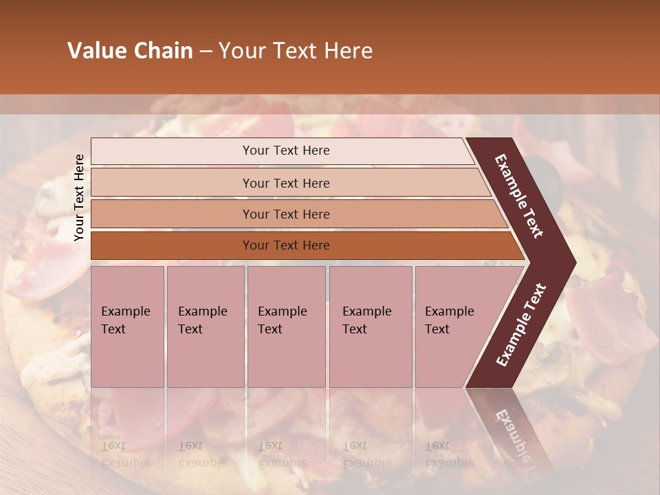 Tomatoes Close Up Chopping Board PowerPoint Template