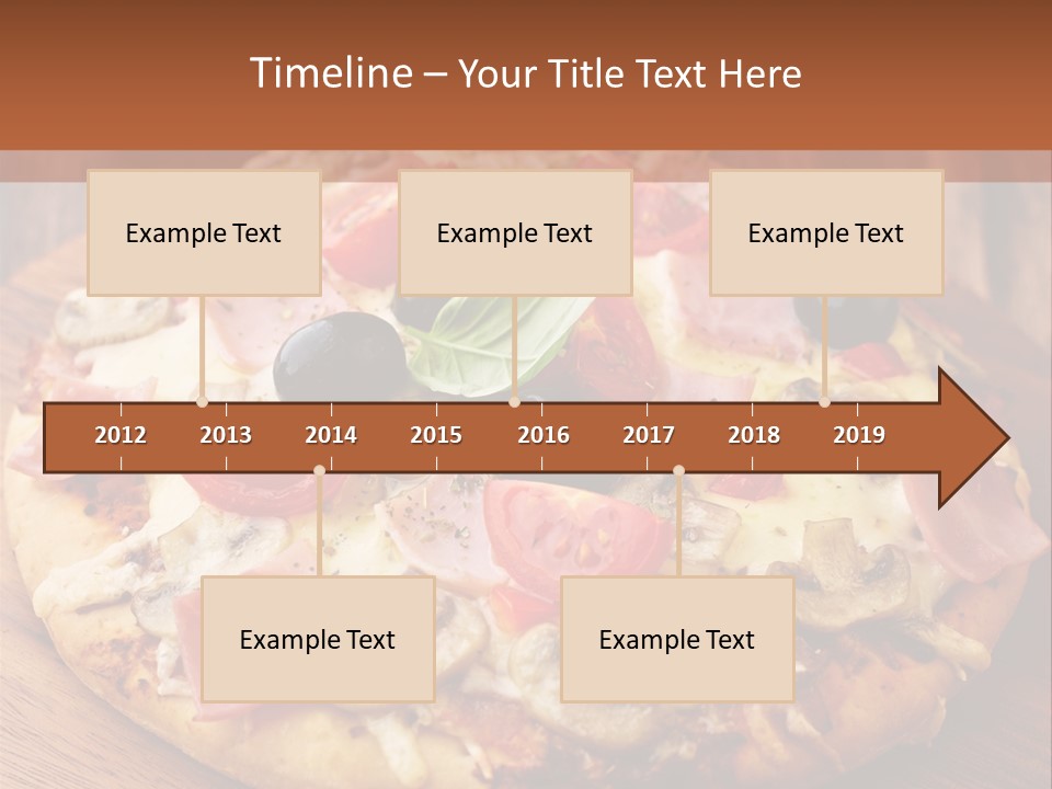 Tomatoes Close Up Chopping Board PowerPoint Template