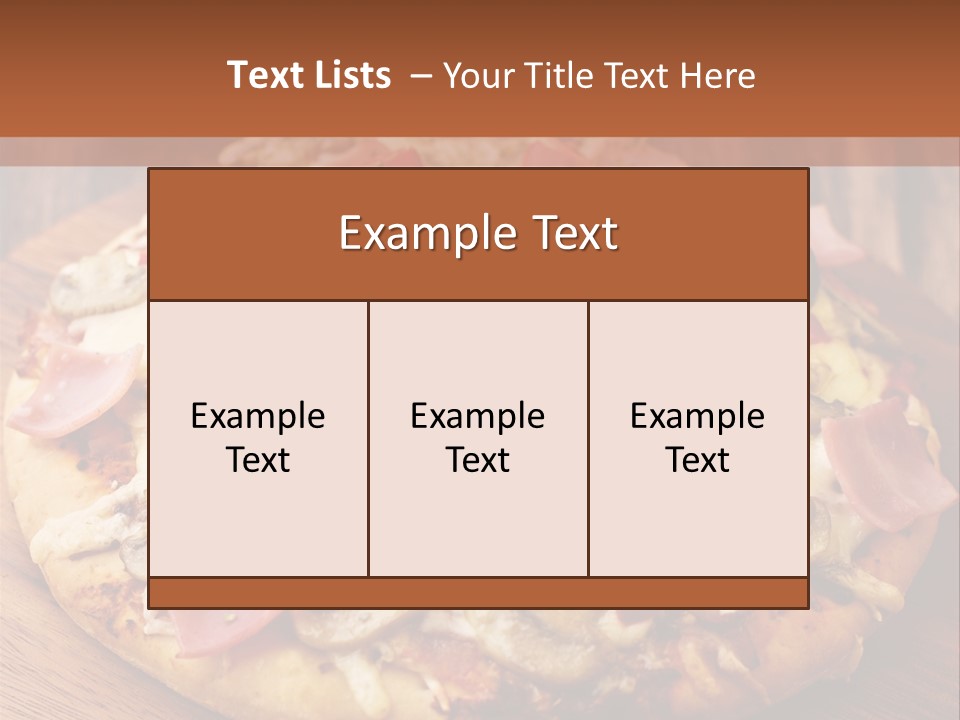 Tomatoes Close Up Chopping Board PowerPoint Template