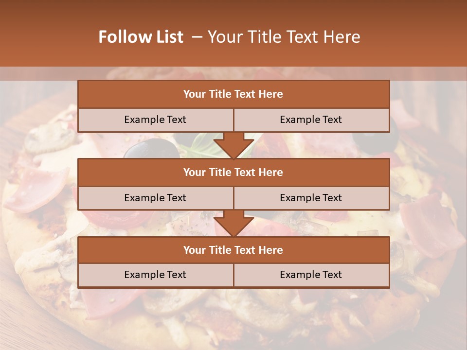 Tomatoes Close Up Chopping Board PowerPoint Template