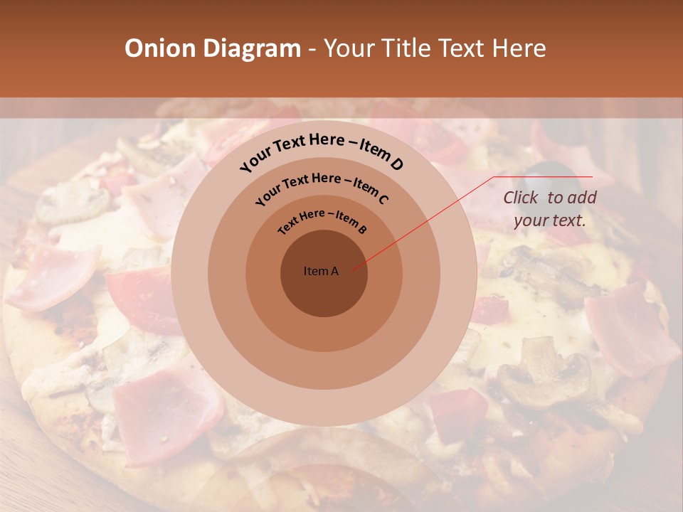 Tomatoes Close Up Chopping Board PowerPoint Template